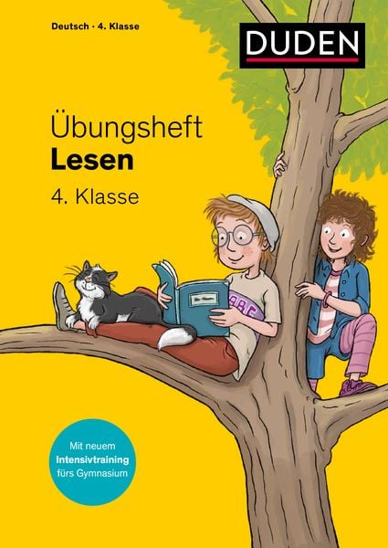 Produktbild: &Uuml;bungsheft - Lesen 4. Klasse
