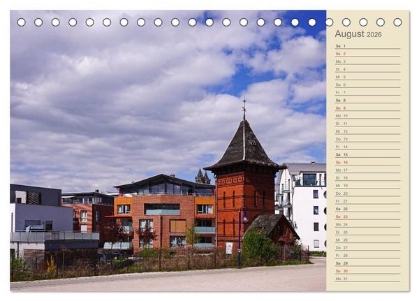 Produktbild: Magdeburg an der Elbe 2026 (Tischkalender 2026 DIN A5 quer), CALVENDO Monatskalender