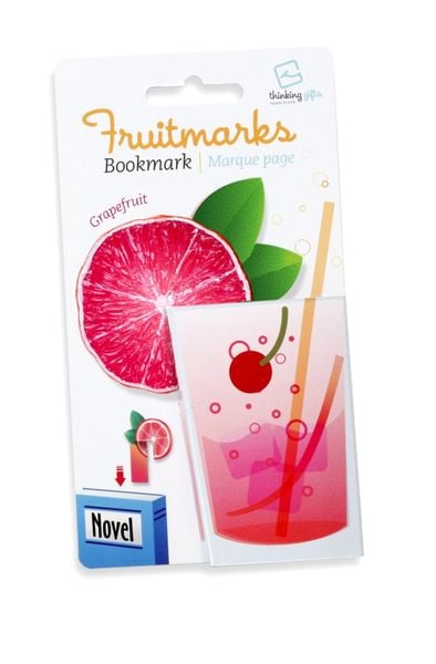 Fruitmarks Lesezeichen - Grapefruit