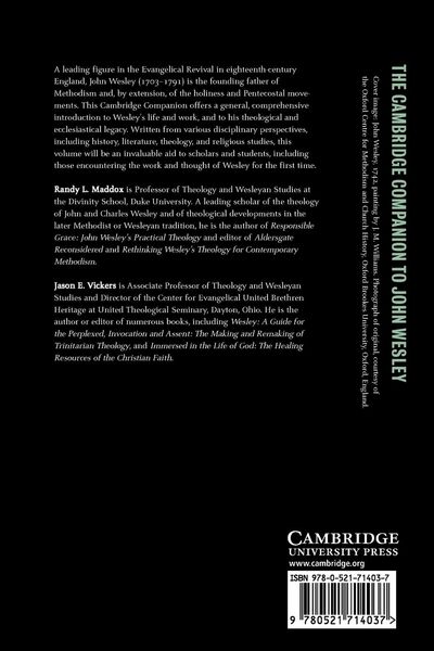 Produktbild: The Cambridge Companion to John Wesley