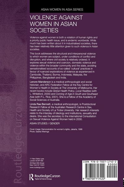 Produktbild: Violence Against Women in Asian Societies