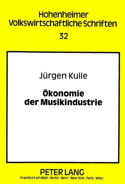 Produktbild: &Ouml;konomie der Musikindustrie