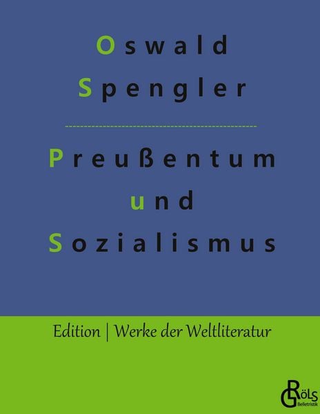 Produktbild: Preu&szlig;entum und Sozialismus