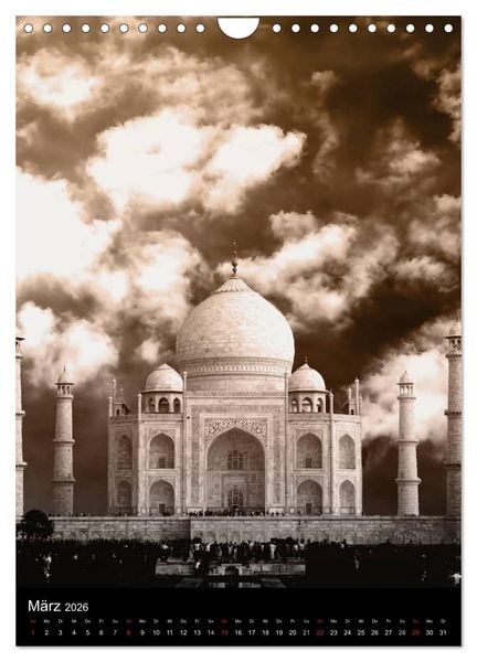 Produktbild: Taj Mahal - Monument der Liebe (Wandkalender 2026 DIN A4 hoch), CALVENDO Monatskalender
