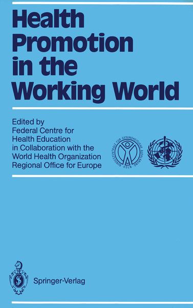 Produktbild: Health Promotion in the Working World