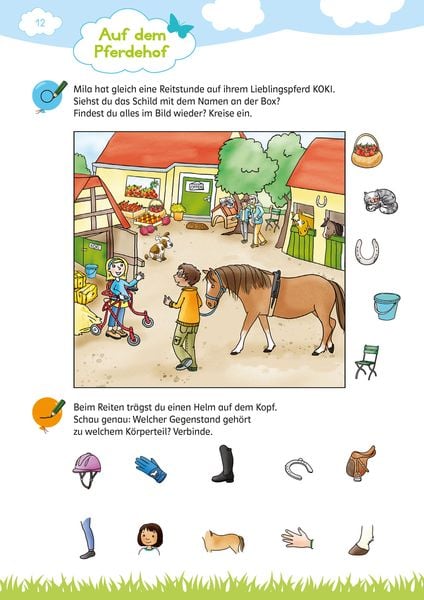 Produktbild: Klett Mein gro&szlig;es buntes Vorschul-R&auml;tselbuch