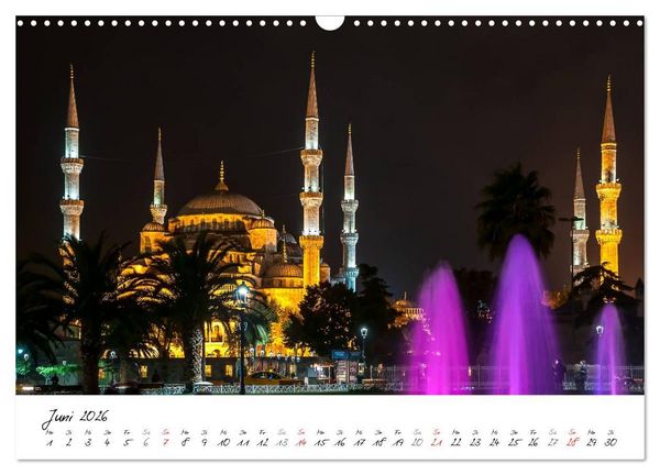Produktbild: Istanbul - Stadt auf zwei Kontinenten (Wandkalender 2026 DIN A3 quer), CALVENDO Monatskalender