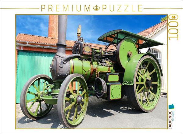 Produktbild: CALVENDO Puzzle Dampftraktor Aveling u. Porter, Herstellungsort Rochester, Verbundmaschine, Gewicht 10t. | 1000 Teile Lege-Gr&ouml;&szlig;e 64x48cm Foto-Puzzle f