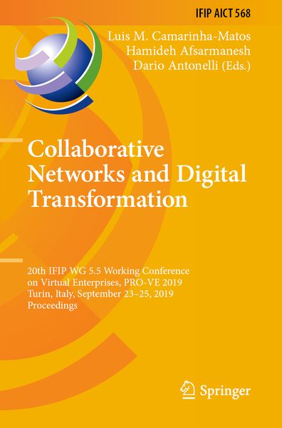 Produktbild: Collaborative Networks and Digital Transformation