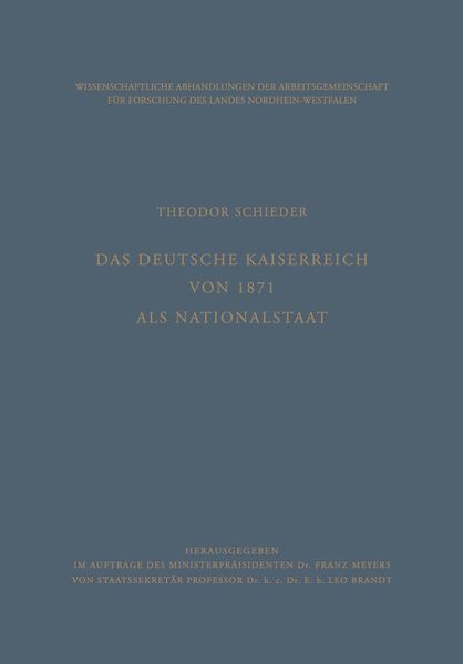 Produktbild: Das Deutsche Kaiserreich von 1871 als Nationalstaat