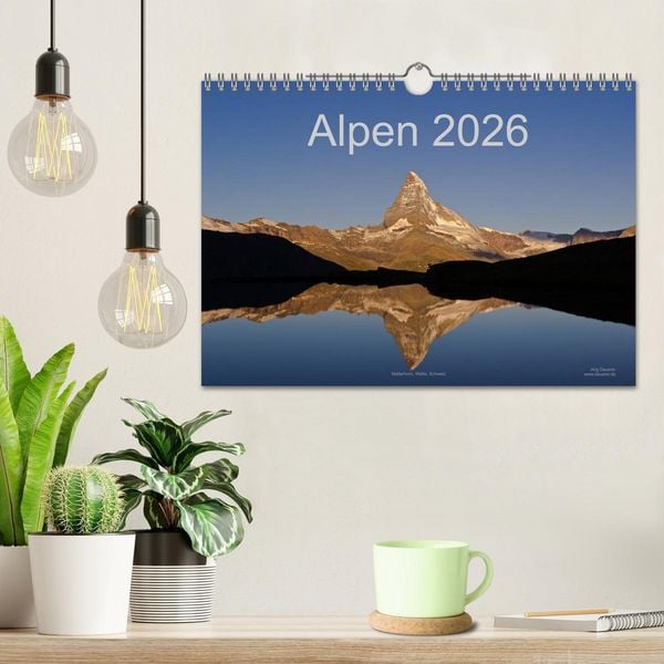 Produktbild: Alpen (Wandkalender 2026 DIN A4 quer), CALVENDO Monatskalender
