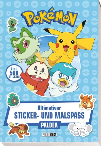 Pokémon: Ultimativer Sticker- und Malspaß Paldea, Taschenbuch von Pokémon, Panini, 9783833245312