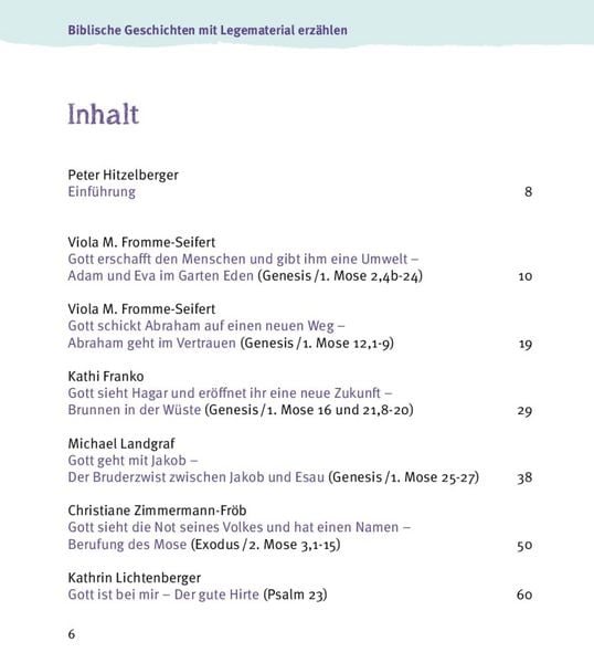 Produktbild: Biblische Geschichten mit Legematerial erz&auml;hlen