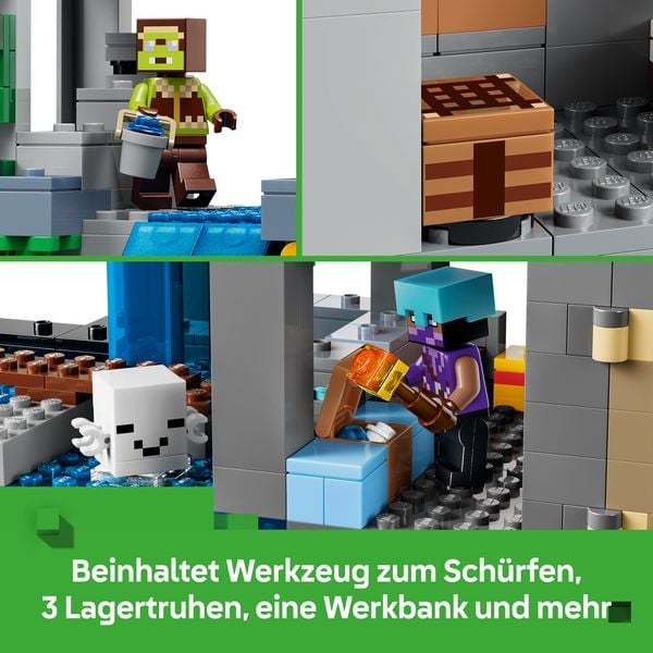 Produktbild: LEGO Minecraft 21597 Ghast-Station, Spielzeug f&uuml;r Gamer, Spielset ab 9