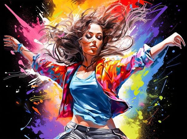 Produktbild: CALVENDO Puzzle Ein Motiv aus dem Kalender Color Dance Art | 2000 Teile Lege-Gr&ouml;&szlig;e 90x67cm Foto-Puzzle f&uuml;r gl&uuml;ckliche Stunden