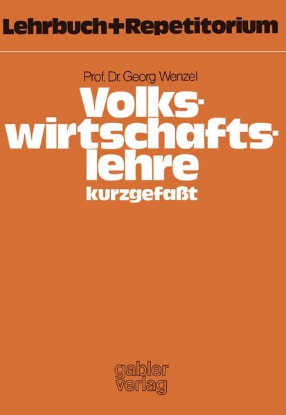 Produktbild: Volkswirtschaftslehre &mdash; kurzgefa&szlig;t