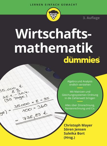 Produktbild: Wirtschaftsmathematik f&uuml;r Dummies