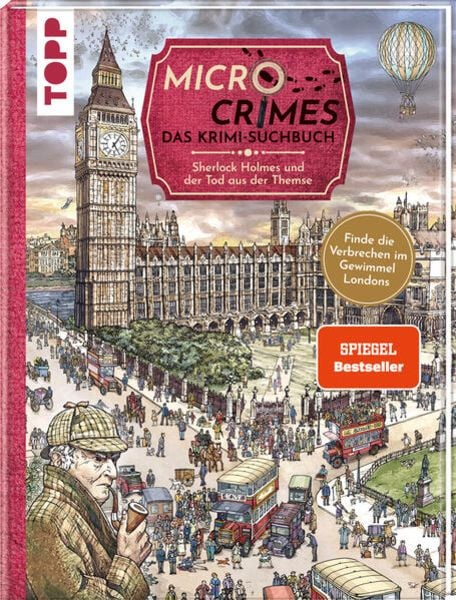 Micro Crimes. Das Krimi-Suchbuch. Sherlock Holmes und der Tod aus der Themse.