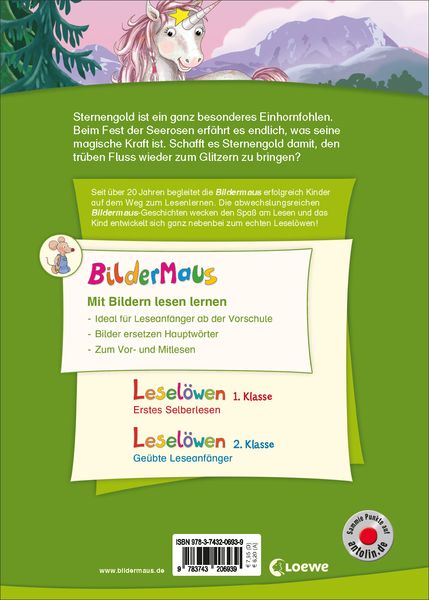Produktbild: Bildermaus - Geschichten vom Einhornfohlen