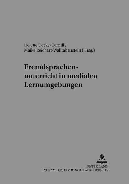 Produktbild: Fremdsprachenunterricht in medialen Lernumgebungen
