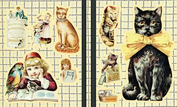 Produktbild: Cynthia Hart's Victoriana Cats: The Sticker Book