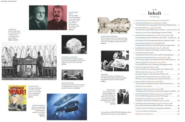 Produktbild: GEO Epoche / GEO Epoche 91/2018 - Der Kalte Krieg