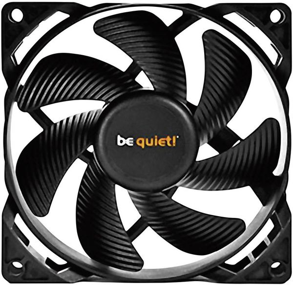 BeQuiet Pure Wings 2 PC-Gehäuse-Lüfter Schwarz (B x H x T) 92 x 92 x 25 mm