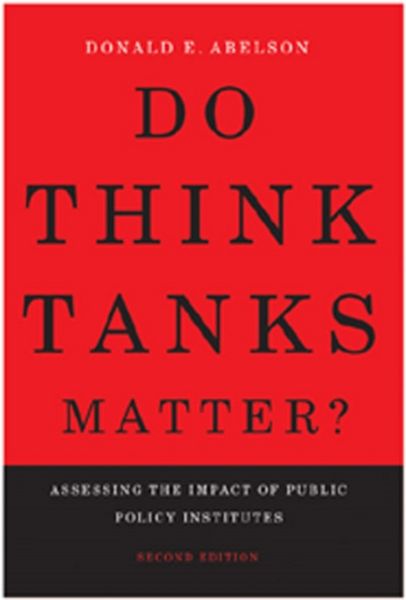 Produktbild: Abelson, D: Do Think Tanks Matter?