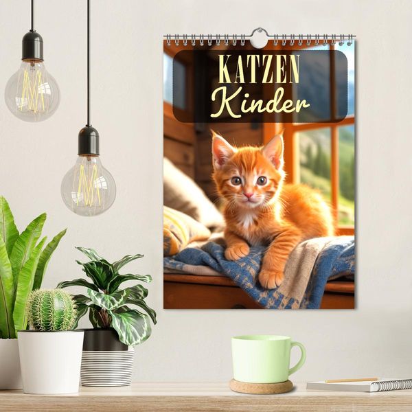 Produktbild: Katzenkinder (Wandkalender 2026 DIN A4 hoch), CALVENDO Monatskalender