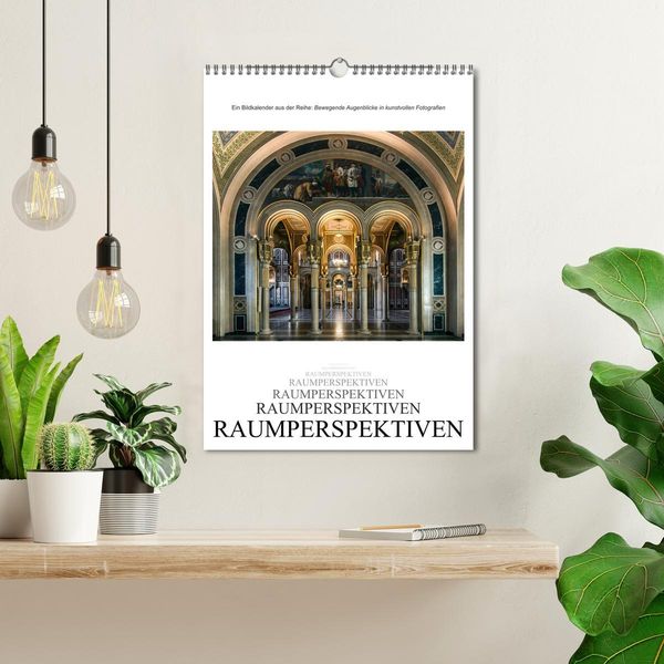 Produktbild: Raumperspektiven (Wandkalender 2026 DIN A3 hoch), CALVENDO Monatskalender