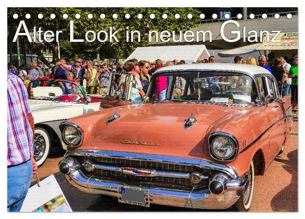 Produktbild: Alter Look in neuem Glanz (Tischkalender 2026 DIN A5 quer), CALVENDO Monatskalender