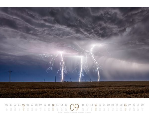 Produktbild: Naturkr&auml;fte Kalender 2027 | Wetterph&auml;nomene und Naturgewalten