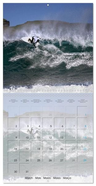 Produktbild: Surfing Passion (Wall Calendar 2026 12 &times; 12 Inch) CALVENDO 12 Month Wall Calendar