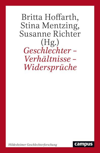 Produktbild: Geschlechter - Verh&auml;ltnisse - Widerspr&uuml;che