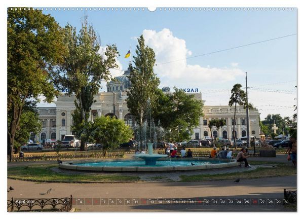 Produktbild: Odessa- Die sch&ouml;ne Stadt am Schwarzen Meer (Wandkalender 2026 DIN A2 quer), CALVENDO Monatskalender