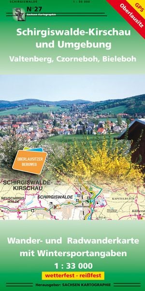 Schirgiswalde-Kirschau und Umgebung - Vatlenberg, Czorneboh, Bieleboh, Sonstige von , Sachsen Kartographie, 978-3-86843-027-1