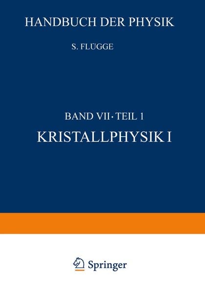 Produktbild: Kristallphysik I / Crystal Physics I