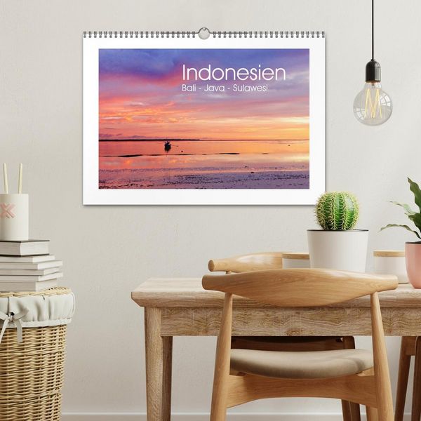 Produktbild: Indonesien. Bali - Java - Sulawesi (Wandkalender 2026 DIN A3 quer), CALVENDO Monatskalender