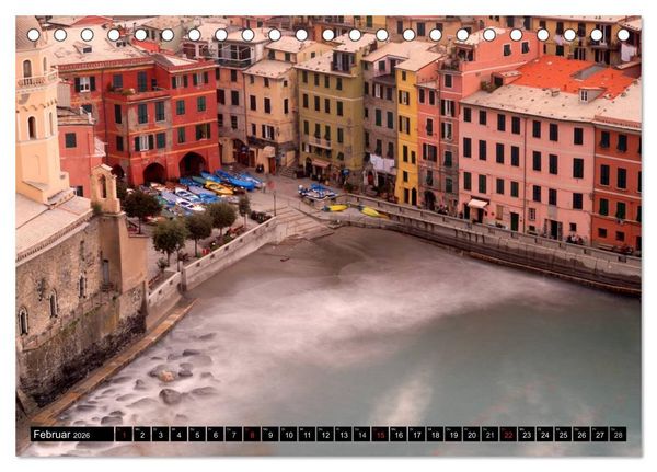 Produktbild: Cinque Terre (Tischkalender 2026 DIN A5 quer), CALVENDO Monatskalender