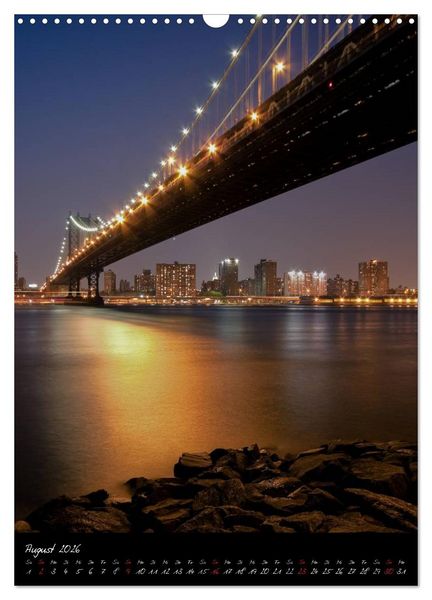 Produktbild: New York City (Wandkalender 2026 DIN A3 hoch), CALVENDO Monatskalender