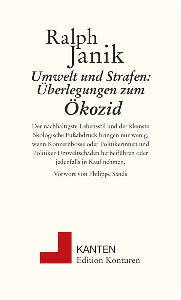Produktbild: Umwelt und Strafe: &Uuml;berlegungen zum &Ouml;kozid