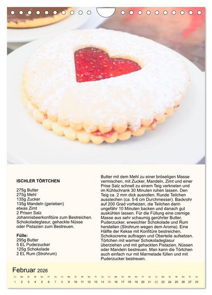 Produktbild: Pl&auml;tzchen. Kekse f&uuml;r das ganze Jahr! (Wandkalender 2026 DIN A4 hoch), CALVENDO Monatskalender