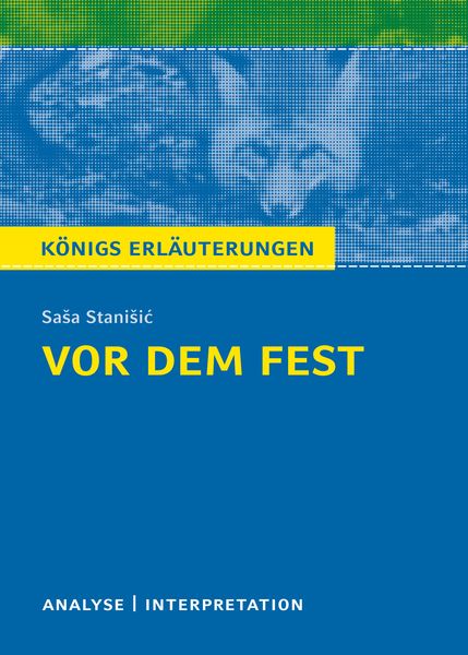 Vor dem Fest von Saša  Stanišić.