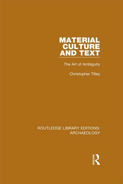 Produktbild: Material Culture and Text
