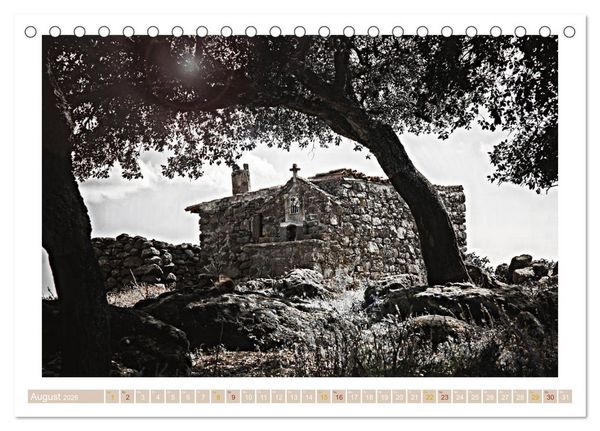Produktbild: Sardinien Impressionen (Tischkalender 2026 DIN A5 quer), CALVENDO Monatskalender