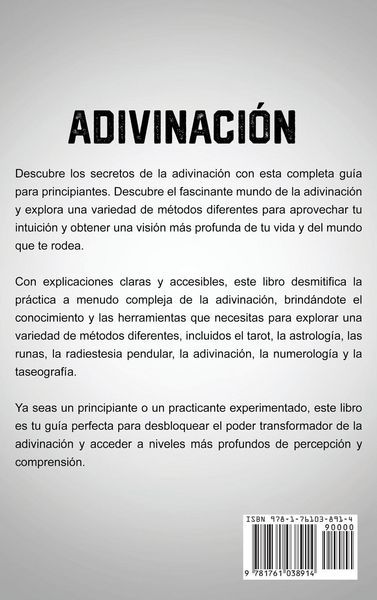 Produktbild: Adivinaci&oacute;n