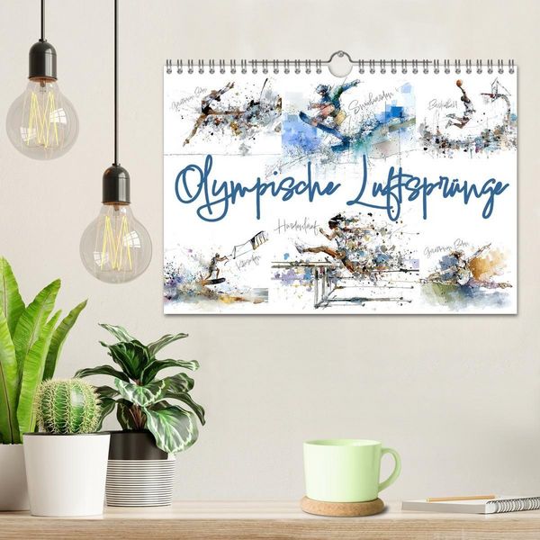 Produktbild: Olympische Luftspr&uuml;nge (Wandkalender 2026 DIN A4 quer), CALVENDO Monatskalender