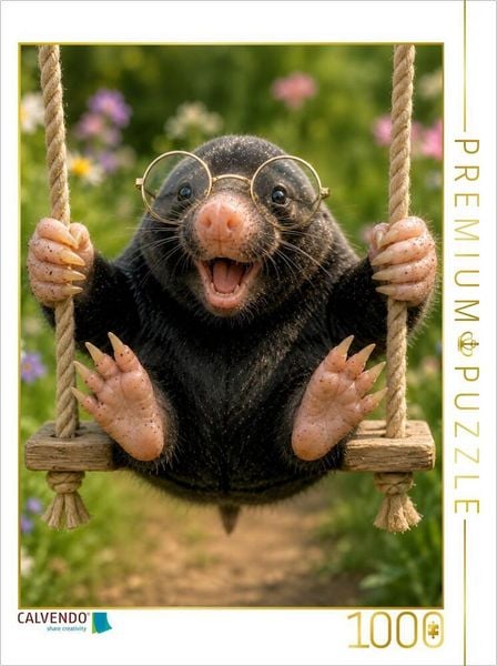 CALVENDO Puzzle Gartenspaß | 1000 Teile Lege-Größe 64 × 48 cm Foto-Puzzle für glückliche Stunden