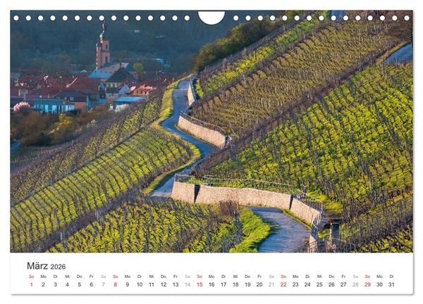 Produktbild: Malerisches Mainfranken (Wandkalender 2026 DIN A4 quer), CALVENDO Monatskalender