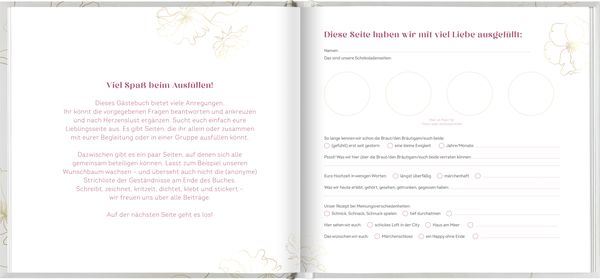 Produktbild: Unsere Hochzeit - G&auml;stebuch